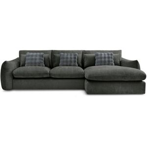 Canapé d'angle gris fixe 4 pl BOBOCHIC X CONFORAMA EUGENE - Publicité Canapé d'angle gris fixe 4 pl BOBOCHIC X CONFORAMA EUGENE - Publicité