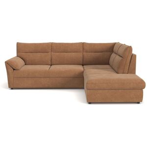 Canapé d'angle marron convertible 4 pl PRIMO - Publicité Canapé d'angle marron convertible 4 pl PRIMO - Publicité