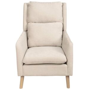 Fauteuil fixe ADAM coloris beige - Publicité Fauteuil fixe ADAM coloris beige - Publicité
