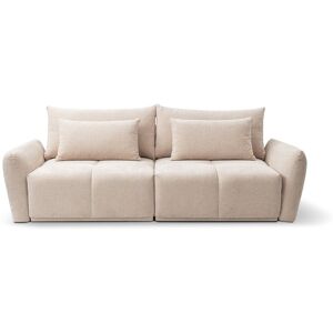 Canape droit convertible beige 3 places - Publicité Canape droit convertible beige 3 places - Publicité