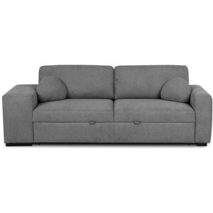 Canape droit convertible gris 3 places - Publicité Canape droit convertible gris 3 places - Publicité