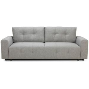 Canapé droit convertible 4 places NOLO EW coloris gris - Publicité Canapé droit convertible 4 places NOLO EW coloris gris - Publicité