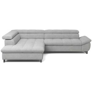 Canapé d'angle gris convertible 4 places TWIN - Publicité Canapé d'angle gris convertible 4 places TWIN - Publicité