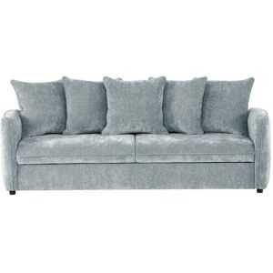 Lomoco Canape droit convertible bleu 3 places - Publicité Lomoco Canape droit convertible bleu 3 places - Publicité