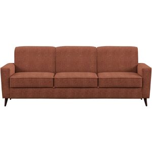 Canape droit convertible MORITO EW coloris terracotta - Publicité Canape droit convertible MORITO EW coloris terracotta - Publicité