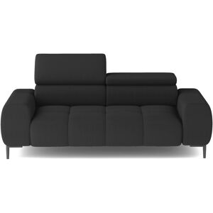 Canapé droit relax électrique 3 places IMPERIA coloris anthracite - Publicité Canapé droit relax électrique 3 places IMPERIA coloris anthracite - Publicité