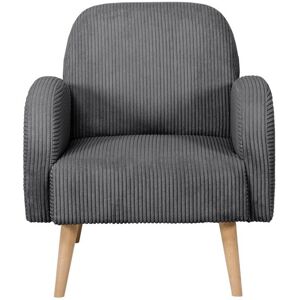 Fauteuil fixe ESKIMO coloris anthracite - Publicité Fauteuil fixe ESKIMO coloris anthracite - Publicité