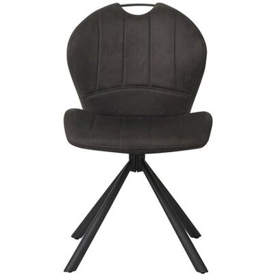 Chaise BURTON coloris gris - Publicité Chaise BURTON coloris gris - Publicité
