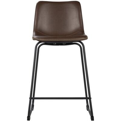 Tabouret CLINT hauteur 64 cm coloris marron - Publicité Tabouret CLINT hauteur 64 cm coloris marron - Publicité
