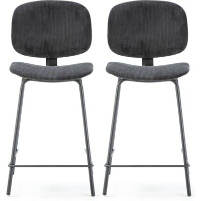 tabouret COLBY coloris noir - Publicité tabouret COLBY coloris noir - Publicité
