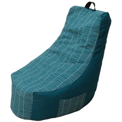 Poire LAZY SUEDE coloris bleu - Publicité Poire LAZY SUEDE coloris bleu - Publicité