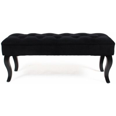 Banc ARTHUR coloris noir - Publicité Banc ARTHUR coloris noir - Publicité