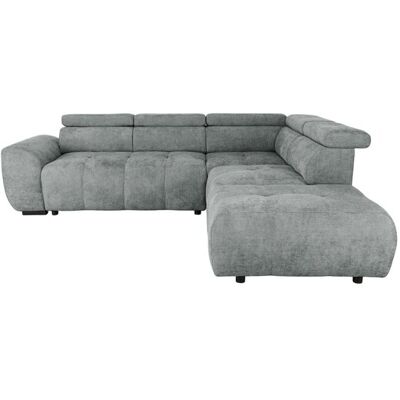 Canapé d'angle gris convertible 5 places - Publicité Canapé d'angle gris convertible 5 places - Publicité