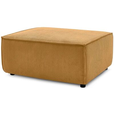 Pouf BOBOCHIC NIHAD coloris jaune - Publicité Pouf BOBOCHIC NIHAD coloris jaune - Publicité