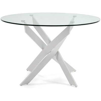 Table 120 cm fixe BLANCA - Publicité Table 120 cm fixe BLANCA - Publicité