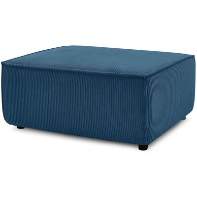 Pouf BOBOCHIC NIHAD coloris bleu - Publicité Pouf BOBOCHIC NIHAD coloris bleu - Publicité