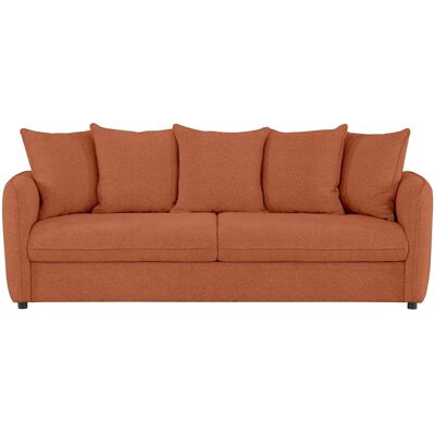 Canape droit convertible orange 3 pl LOMOCO COTTAGE - Publicité Canape droit convertible orange 3 pl LOMOCO COTTAGE - Publicité
