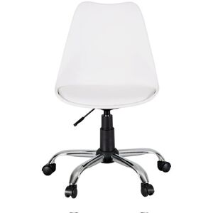 Chaise de bureau blanc ELYSE - Publicité Chaise de bureau blanc ELYSE - Publicité