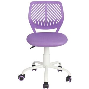 Chaise de bureau violet LALY - Publicité Chaise de bureau violet LALY - Publicité