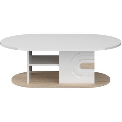 Table basse ovale EOLE - Publicité Table basse ovale EOLE - Publicité