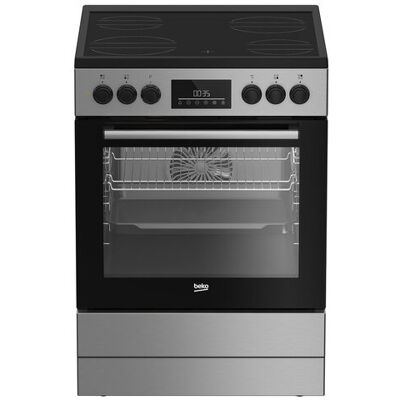 Cuisinière vitrocéramique 60 cm BEKO CUV6732XG - Publicité Cuisinière vitrocéramique 60 cm BEKO CUV6732XG - Publicité