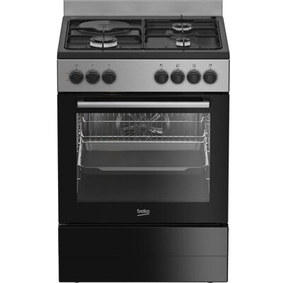 Cuisinière mixte 60 cm BEKO FBE63131XCS - Publicité Cuisinière mixte 60 cm BEKO FBE63131XCS - Publicité