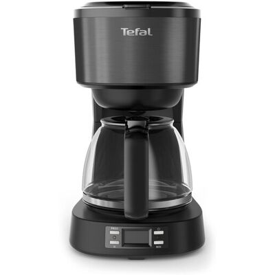 Cafetière Tefal CM520810 - Programmable, 1.2L, Noir - Publicité Cafetière Tefal CM520810 - Programmable, 1.2L, Noir - Publicité