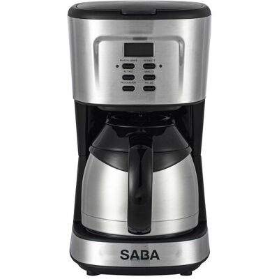 Cafetière filtre programmable SABA CFT22IX - Publicité Cafetière filtre programmable SABA CFT22IX - Publicité