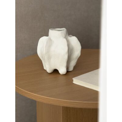 Coral vase en céramique blanc petit - Kenay Home - Publicité Coral vase en céramique blanc petit - Kenay Home - Publicité