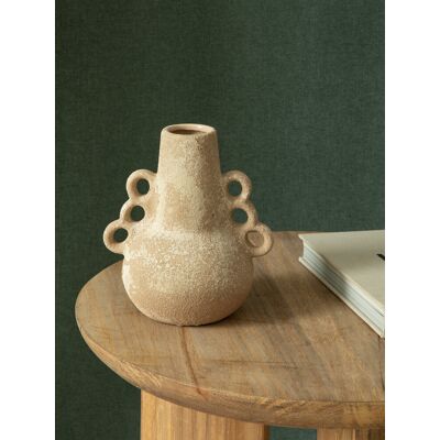 Atacama petit vase céramique brun - Kenay Home - Publicité Atacama petit vase céramique brun - Kenay Home - Publicité