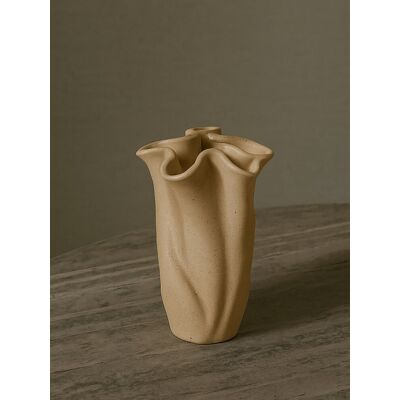 Flower vase céramique naturelle - Kenay Home - Publicité Flower vase céramique naturelle - Kenay Home - Publicité