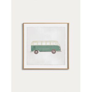 Affiche enfant 30x30 Green-van - Publicité Affiche enfant 30x30 Green-van - Publicité
