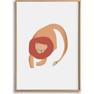 Lion affiche enfant 30x40 - Kenay Home - Publicité Lion affiche enfant 30x40 - Kenay Home - Publicité