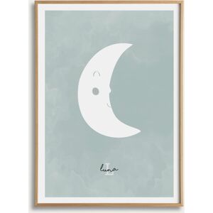 Luna affiche enfant 21x30 - Kenay Home - Publicité Luna affiche enfant 21x30 - Kenay Home - Publicité