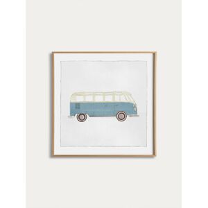 Affiche enfant 30x30 Blue-van - Publicité Affiche enfant 30x30 Blue-van - Publicité