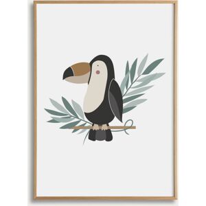 Little-tucan affiche enfant 21x30 - Kenay Home - Publicité Little-tucan affiche enfant 21x30 - Kenay Home - Publicité