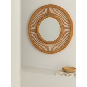 Stick miroir rond naturel - Kenay Home - Publicité Stick miroir rond naturel - Kenay Home - Publicité