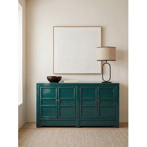 Sendai buffet 150 en bois massif teal blue - Kenay Home - Publicité Sendai buffet 150 en bois massif teal blue - Kenay Home - Publicité