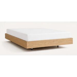 Nude cadre de lit 200x200 en placage chêne - Kenay Home - Publicité Nude cadre de lit 200x200 en placage chêne - Kenay Home - Publicité