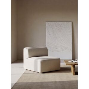 Fauteuil tapissé beige Fremont - Publicité Fauteuil tapissé beige Fremont - Publicité