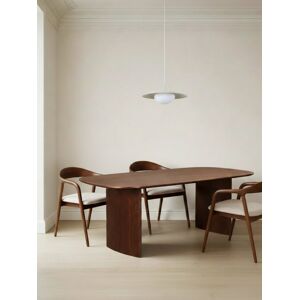 Shira table à manger rectangulaire en plaqué noyer 220 - Kenay Home - Publicité Shira table à manger rectangulaire en plaqué noyer 220 - Kenay Home - Publicité