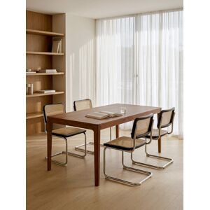 Vinti table à manger extensible rectangulaire en placage de noyer 180 - Kenay Home - Publicité Vinti table à manger extensible rectangulaire en placage de noyer 180 - Kenay Home - Publicité