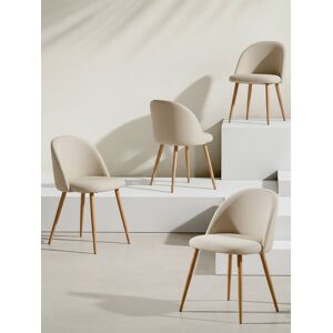 Lot 4 chaises Brila - Kenay Home - Publicité Lot 4 chaises Brila - Kenay Home - Publicité