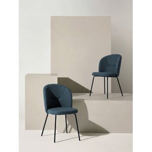 Lot 2 chaises Beiz bleu - Kenay Home - Publicité Lot 2 chaises Beiz bleu - Kenay Home - Publicité