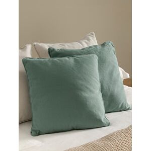 Bloq Lot 2 coussins menthe - Kenay Home - Publicité Bloq Lot 2 coussins menthe - Kenay Home - Publicité