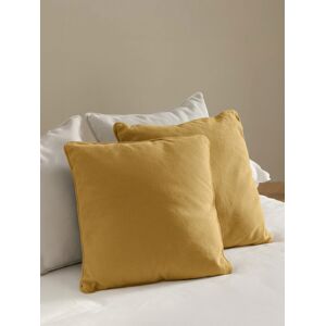 Bloq Lot 2 coussins moutarde - Kenay Home - Publicité Bloq Lot 2 coussins moutarde - Kenay Home - Publicité
