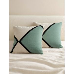 Bite Lot 2 coussins menthe - Kenay Home - Publicité Bite Lot 2 coussins menthe - Kenay Home - Publicité