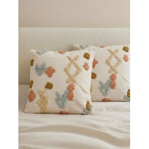 Sira Lot 2 coussins multicolores - Kenay Home - Publicité Sira Lot 2 coussins multicolores - Kenay Home - Publicité