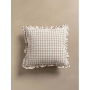 Rims coussin beige - Kenay Home - Publicité Rims coussin beige - Kenay Home - Publicité