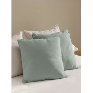 Bloq Lot 2 coussins light mint - Kenay Home - Publicité Bloq Lot 2 coussins light mint - Kenay Home - Publicité